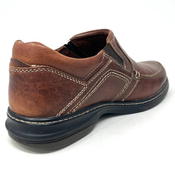 Johnston & Murphy Colvard Moc Toe Venetian 10.5 Shoes Leather Loafers 25-1073 - Picture 8 of 13